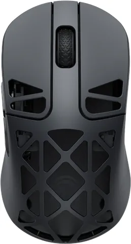 Keychron M3 Mini Wireless - Metal Edition - Gaming-Maus - Optisch - 5 Tasten - Schwarz